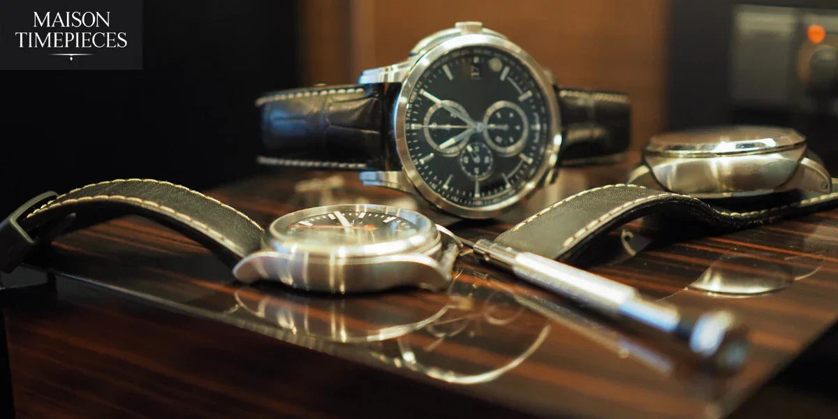 men’s leather strap watches Singapore