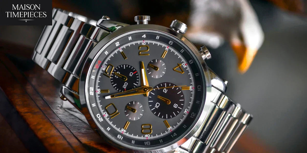 Mens Watches Singapore Luxury Chronograph by Maison Timepieces