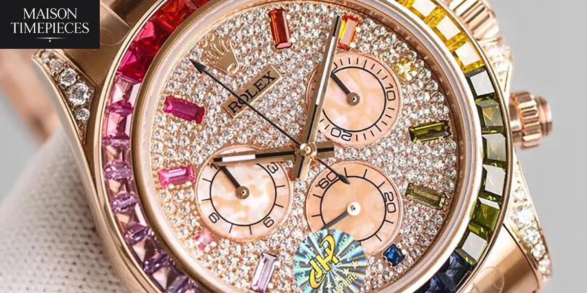 Luxury Rolex watch displayed in Singapore shop - Maison Timepieces