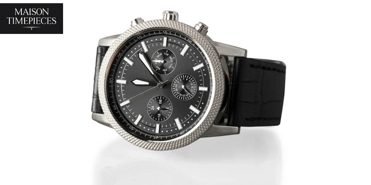 Alpina watch inspired Swiss sports chronograph showcasing rugged design and professional watchmaking