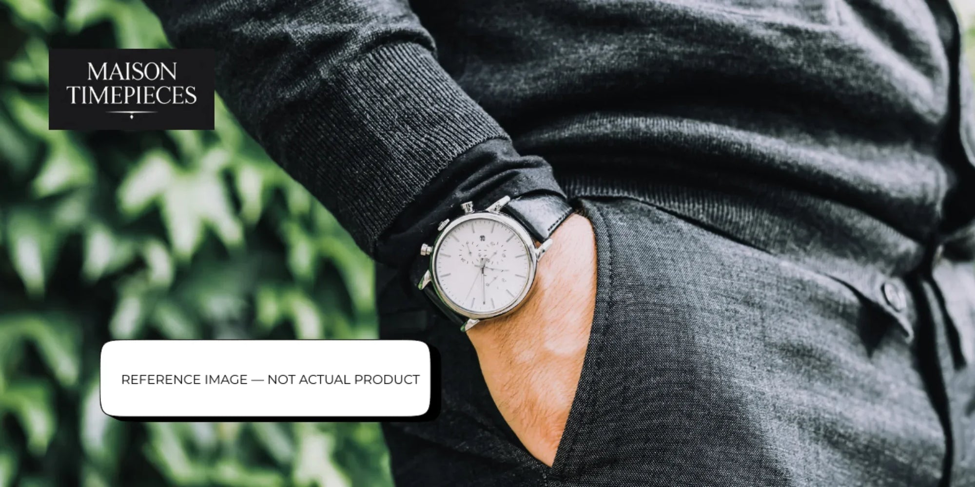 Luxury Chanel-inspired watch worn on wrist showcasing elegant minimalist design in Singapore