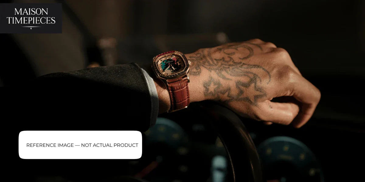 Huawei watch lifestyle wrist shot showcasing premium design – reference image for smartwatch comparison in Singapore