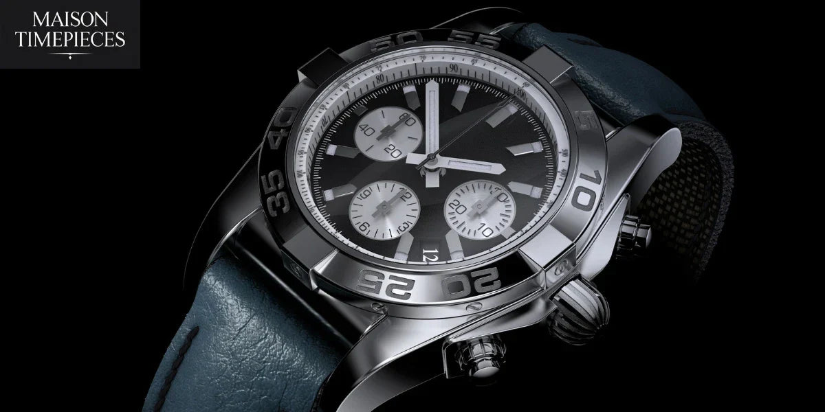 Luxury men’s watches Singapore online featuring Maison Timepieces chronograph