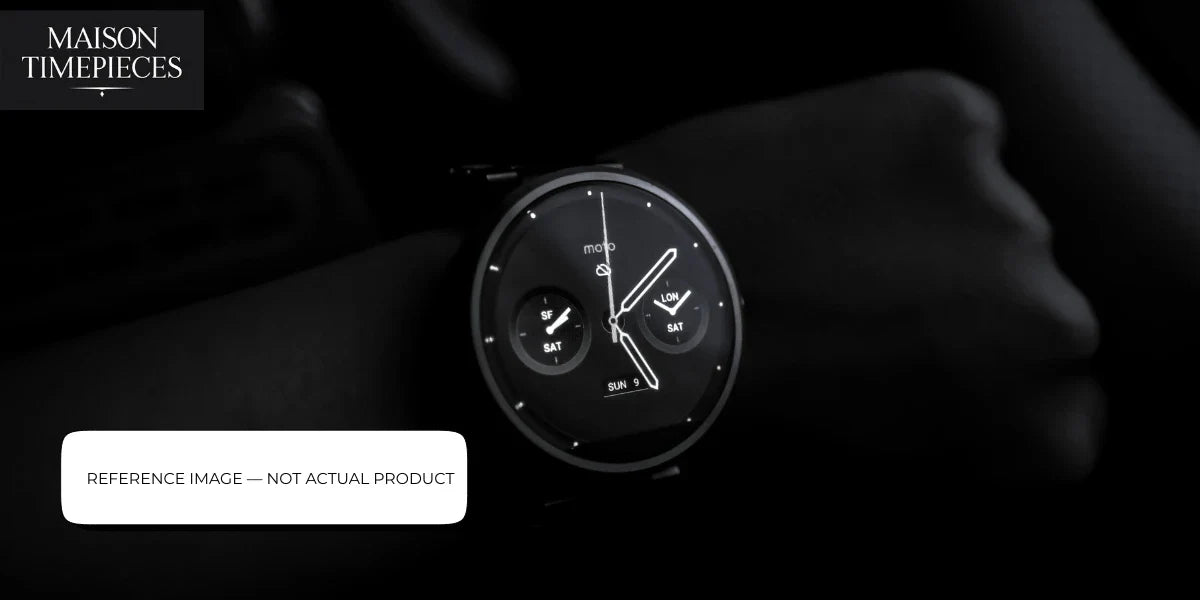 MB&F inspired luxury watch design – mechanical art style reference image in Singapore