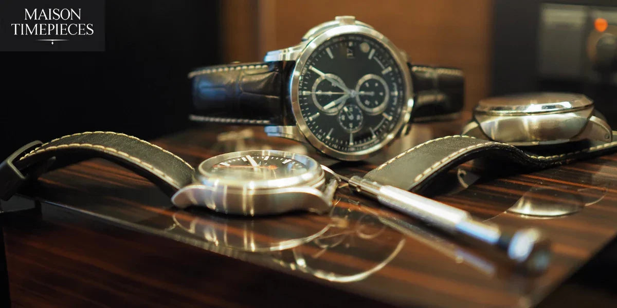 men’s leather strap watches Singapore