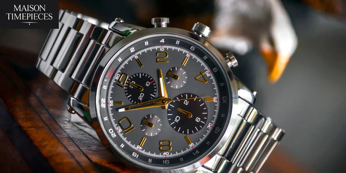 Mens Watches Singapore Luxury Chronograph by Maison Timepieces
