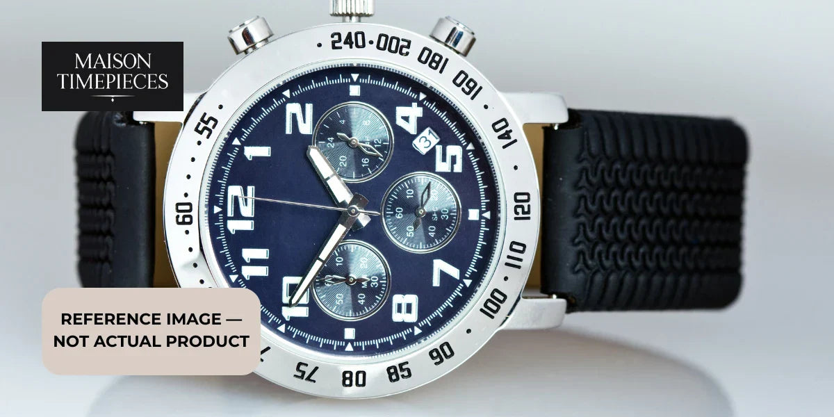 Omega Seamaster Railmaster watch close-up dial luxury wristwatch Singapore style 