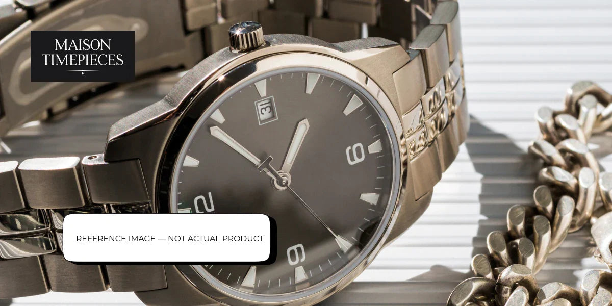 Pequignet watch Singapore showcasing refined French haute horlogerie design and stainless steel bracelet craftsmanship