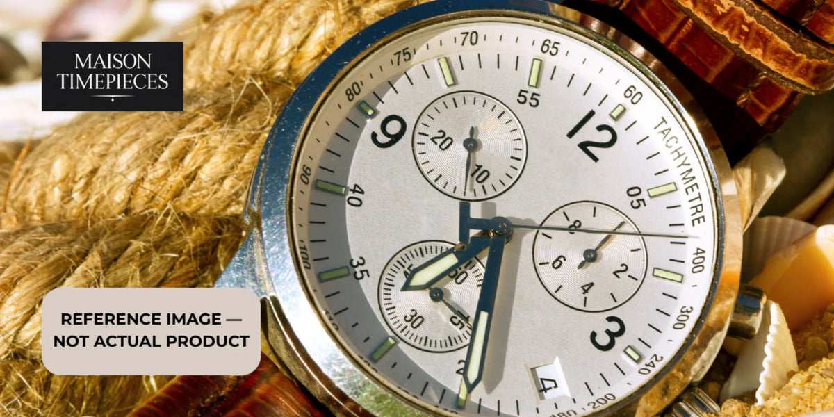 Rolex Deepsea Challenge inspired luxury chronograph watch Singapore premium timepiece close-up tachymeter dial display 