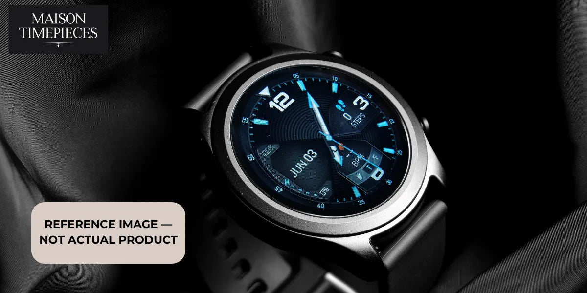 Rolex Sea-Dweller inspired luxury black dive watch Singapore premium timepiece close-up display 