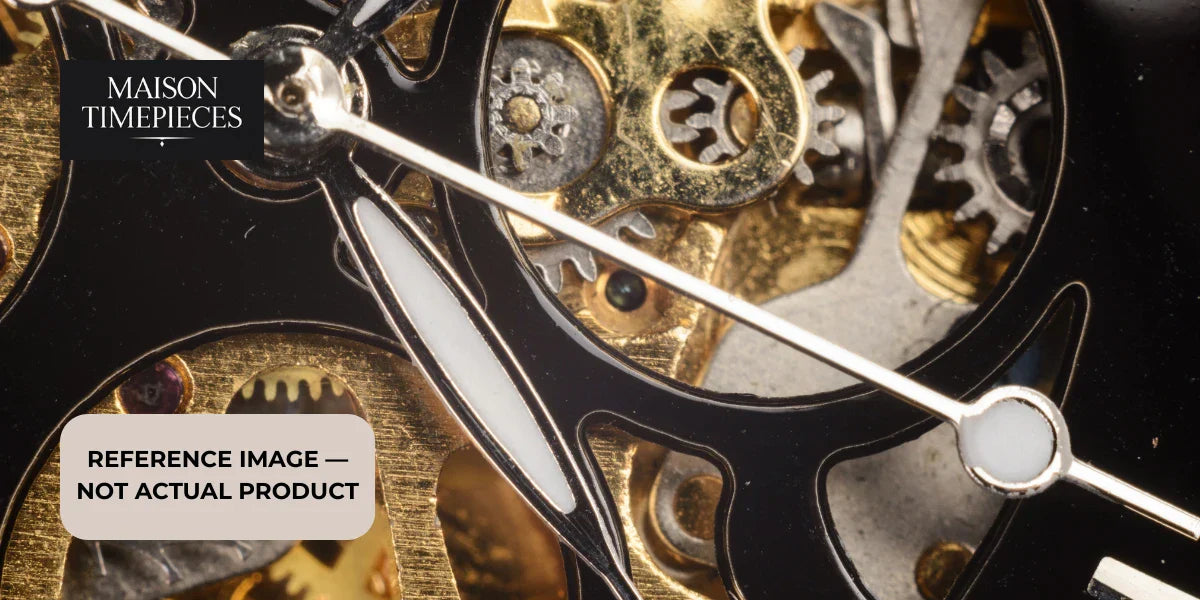 Seiko Tuna Watch Singapore close-up of mechanical watch movement with exposed gears showcasing Seiko dive watch engineering and collector craftsmanship in Singapore 