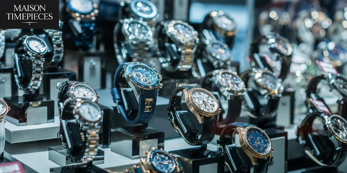 Watch for Men Singapore Collection Display at Maison Timepieces