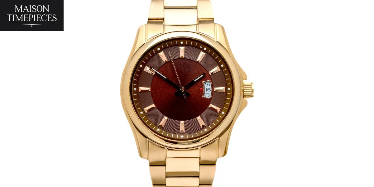 Zenith watch Singapore luxury Swiss chronograph gold wristwatch